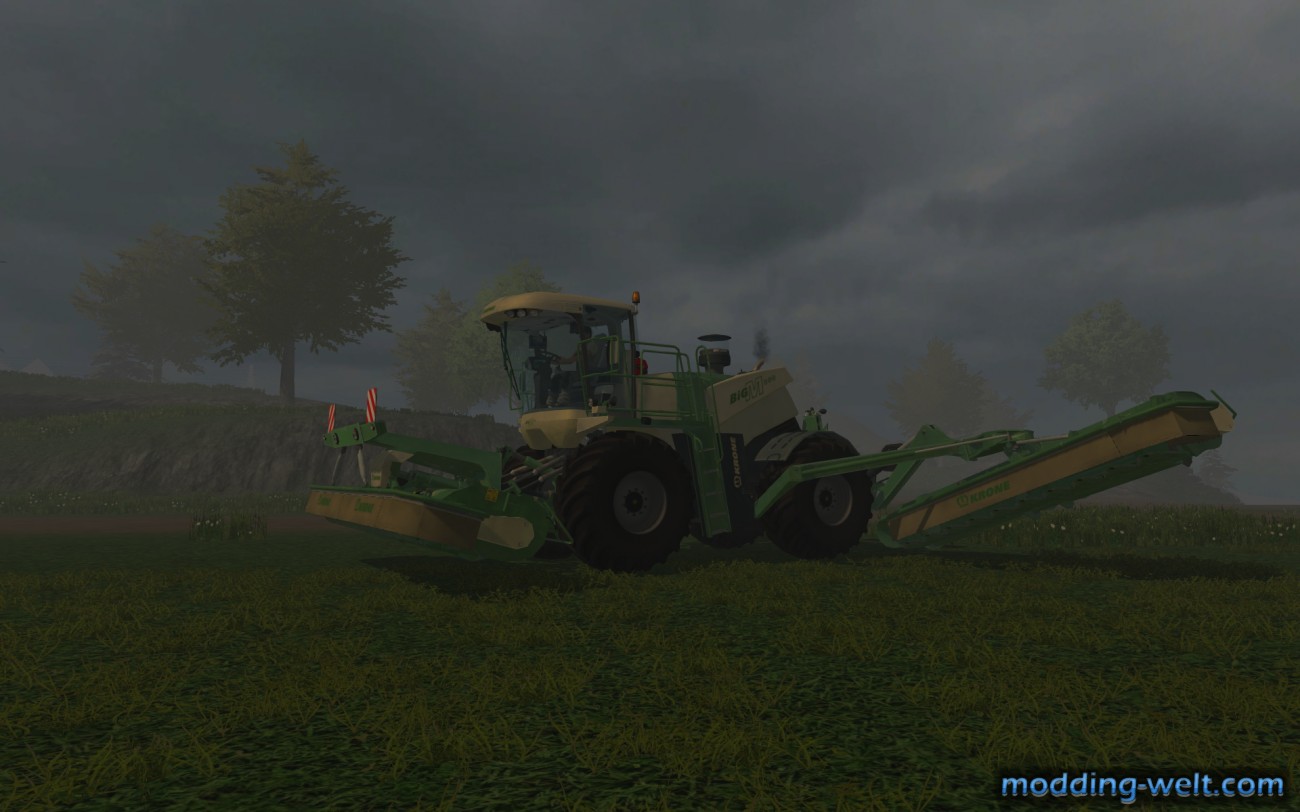 Big M500 im Morgennebel