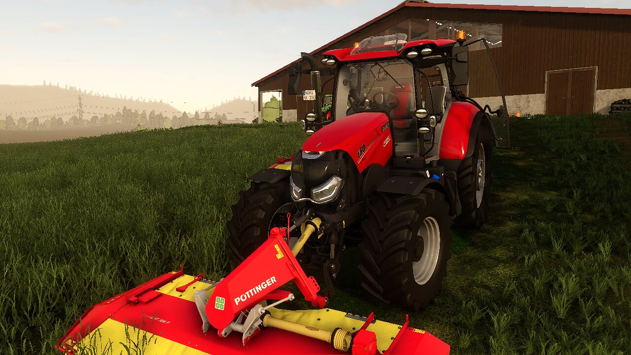 Mähen mit dem Maxxum