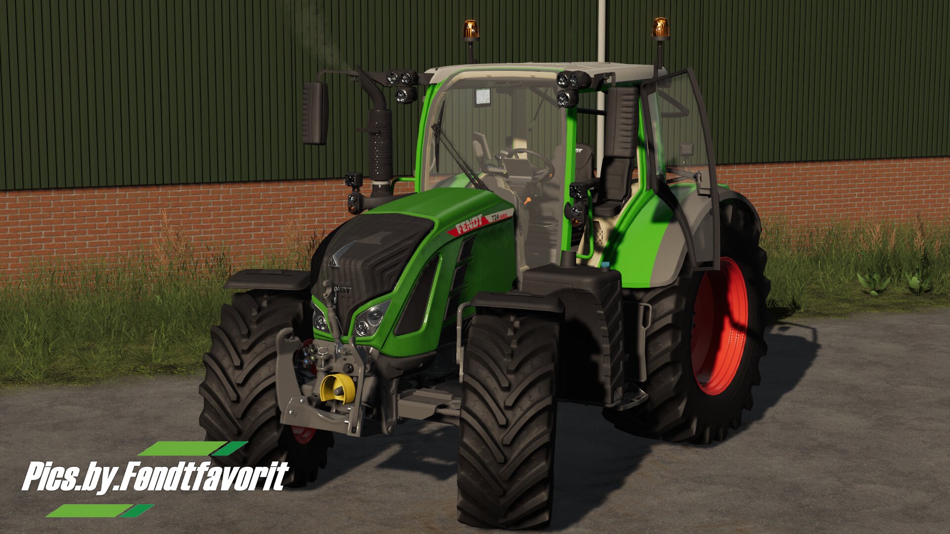 Fendt 724 S5 One  ausgeschnitten