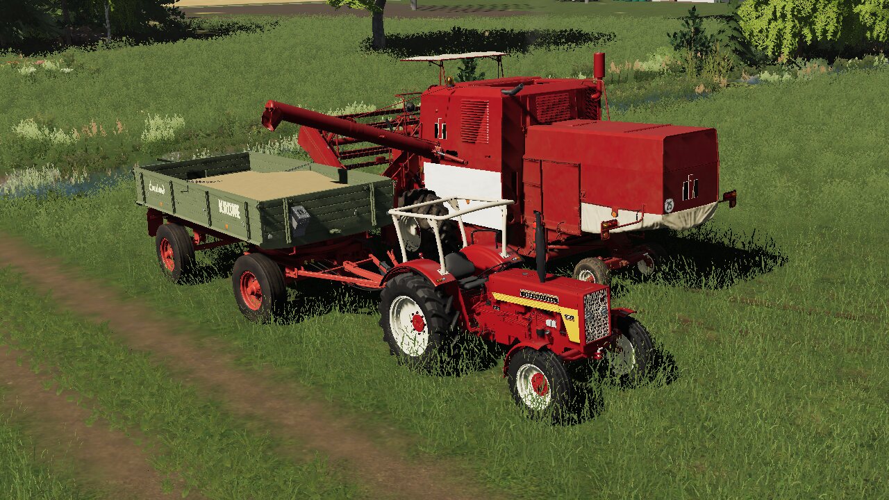 Dreschen mit IHC Power