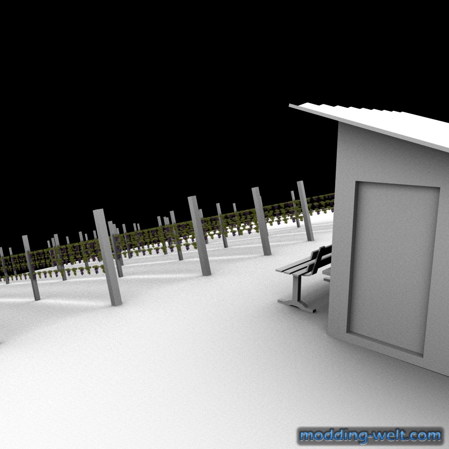 Weinberg Hütte Render ;) New Project :D
