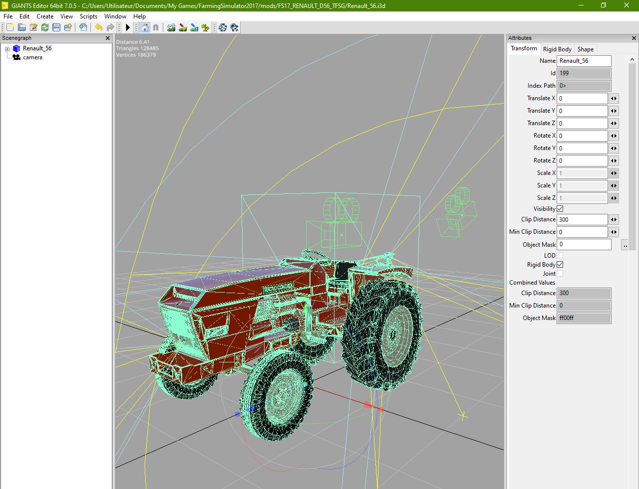conversion of the renault 56 for fs19