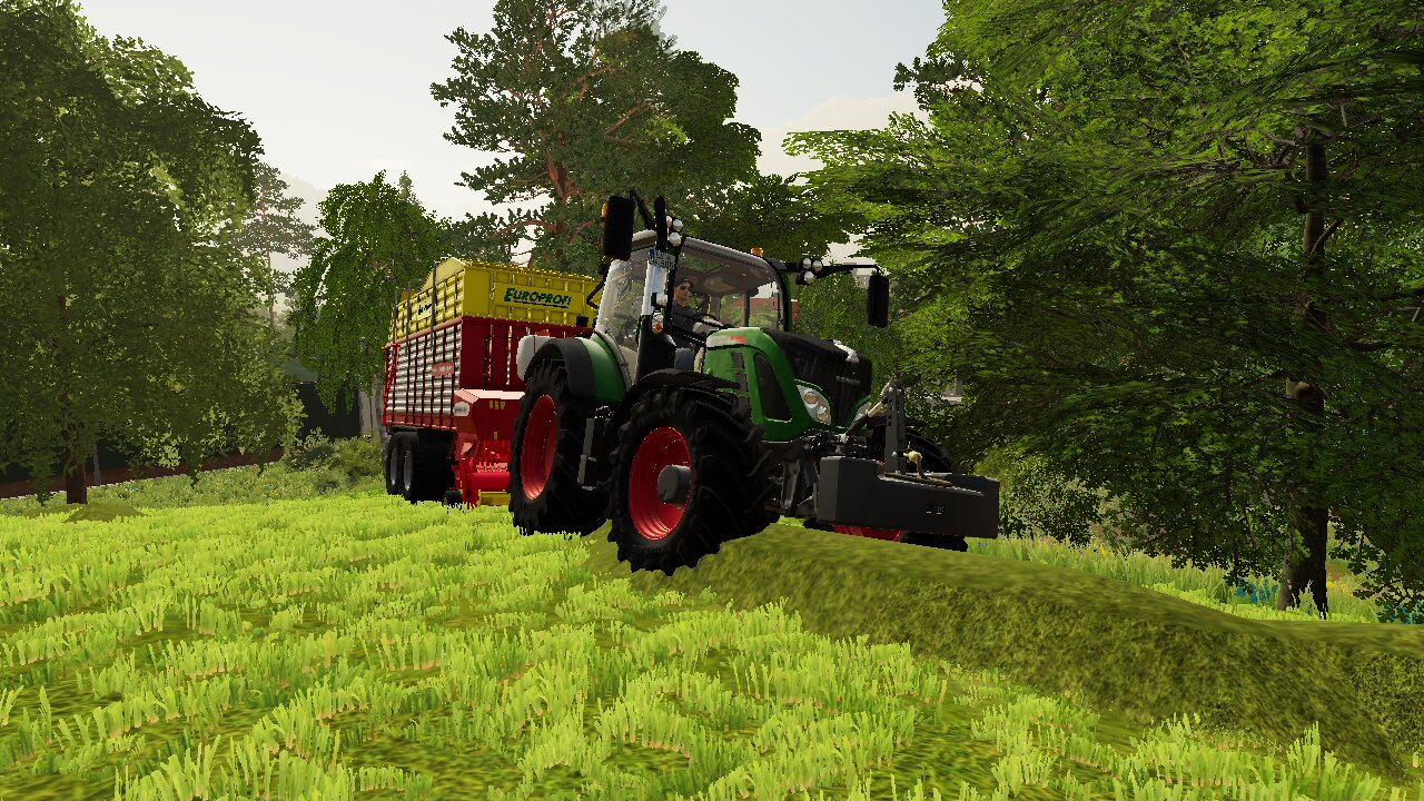 Heimfahren mim Fendt 516 und Europrofi 5000