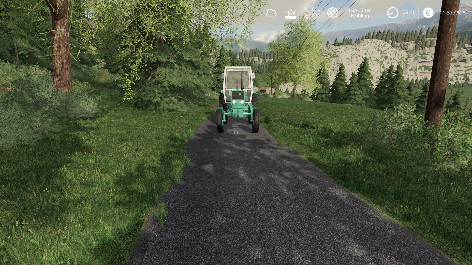 Russischer Traktor in Tirol