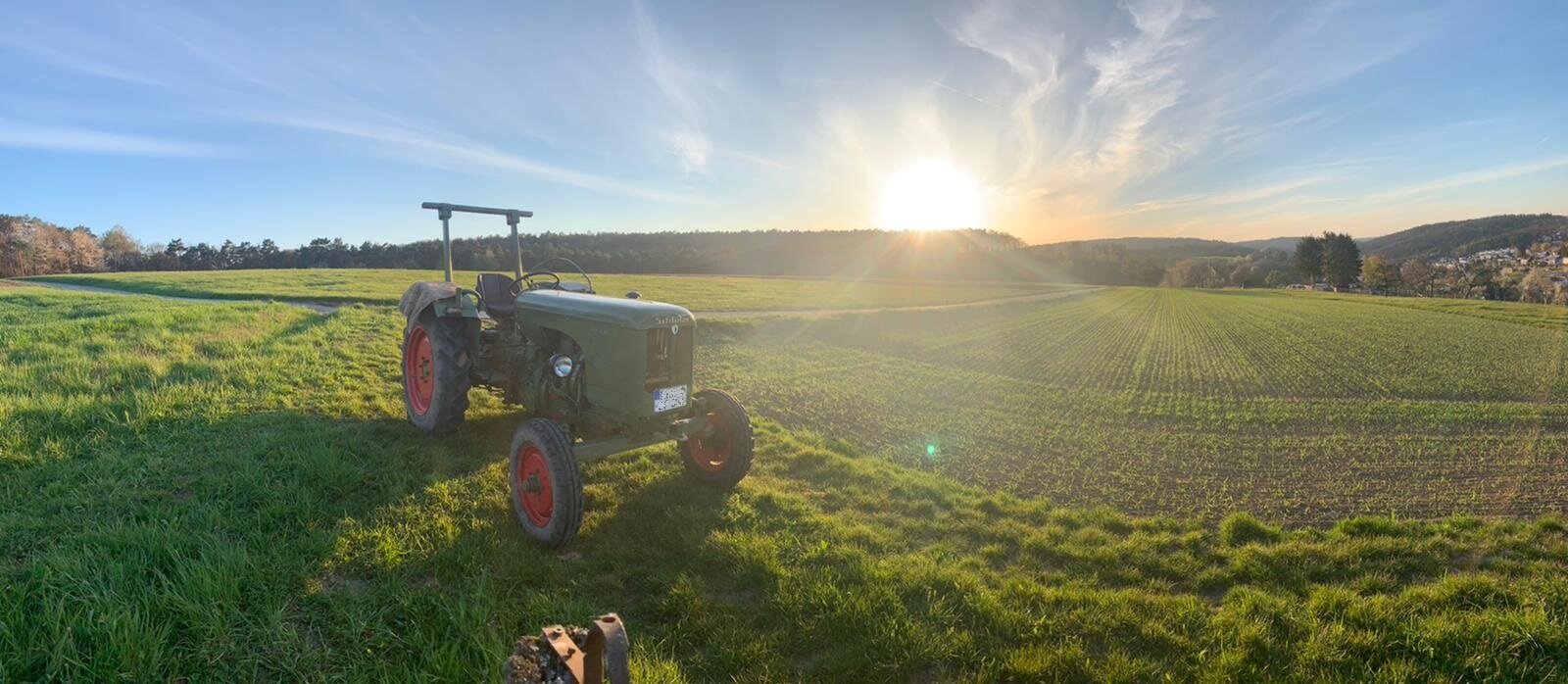 Mein Schlüter SF303 im schönem Odenwald