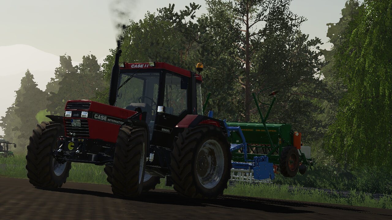 Senf bau mit case 856xl