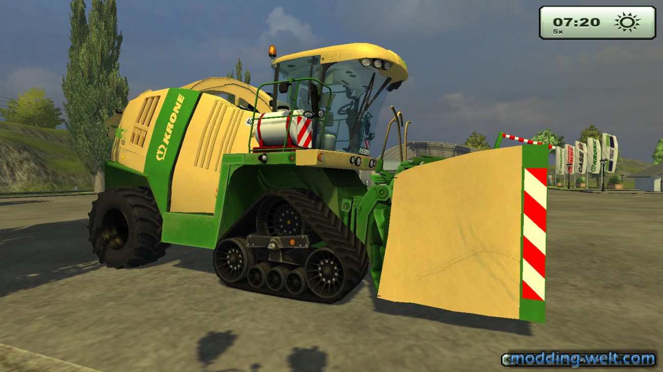 Krone BigX 1100 Kettenfahrwerk