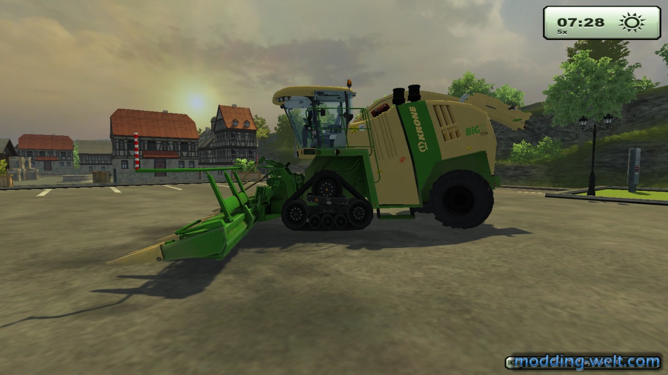 Krone BigX 1100 Kettenfahrwerk