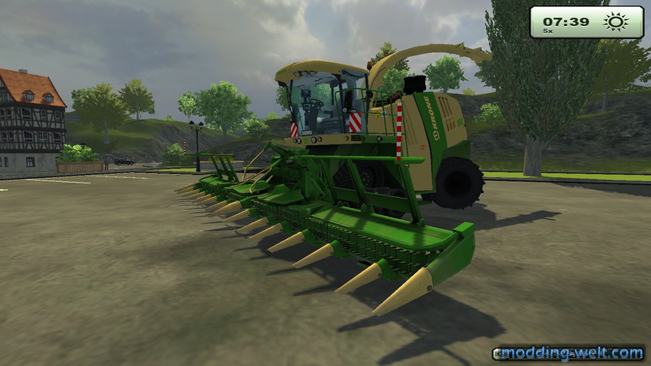 Krone BigX 1100 Kettenfahrwerk