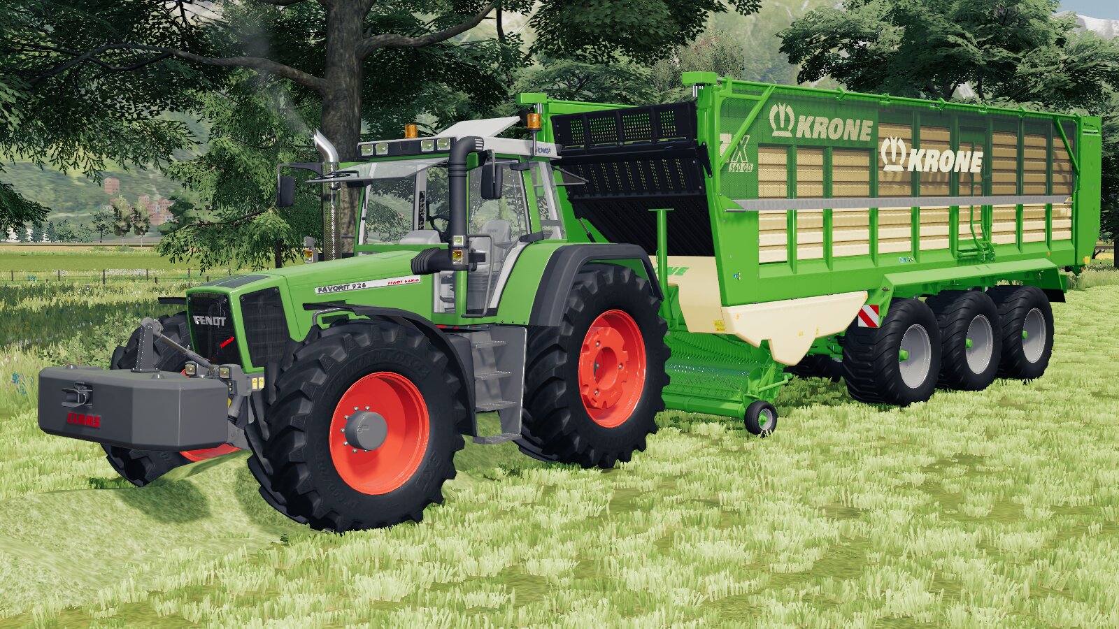 Ladewagen fahren
