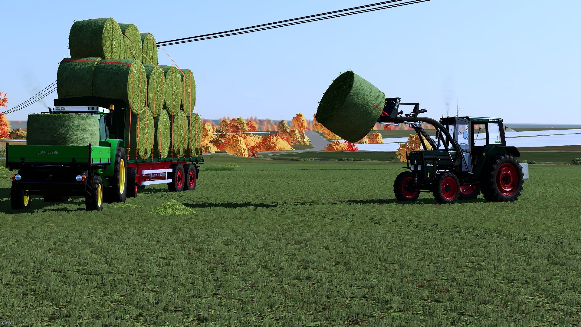 mit Opas Deutz unterwegs