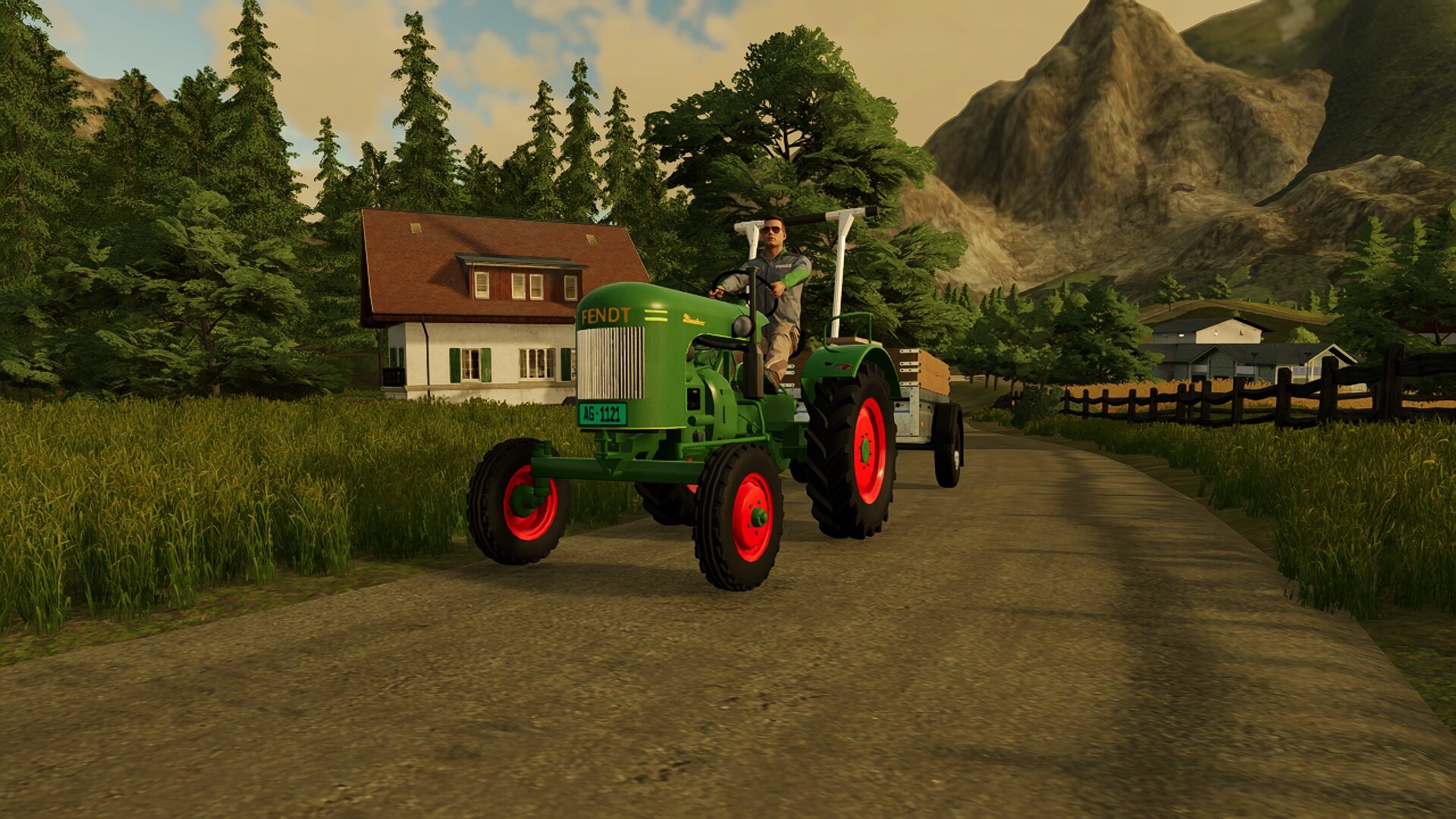 Fendt bei der Arbeit