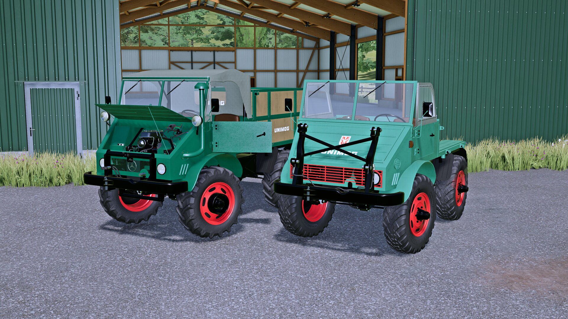 Unimog U 411 + Unimog U 401