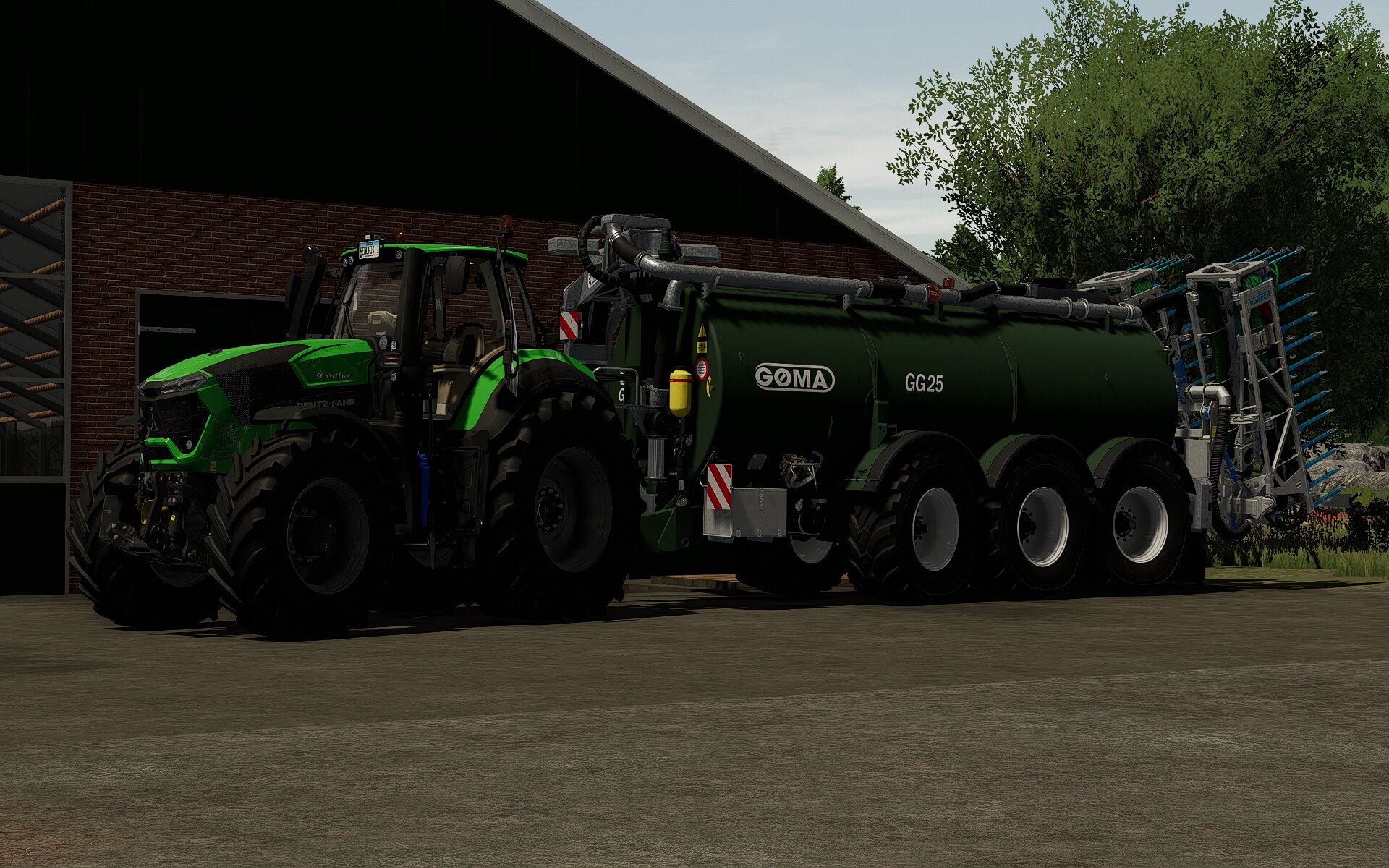 Kacke saugen mit'n Deutz