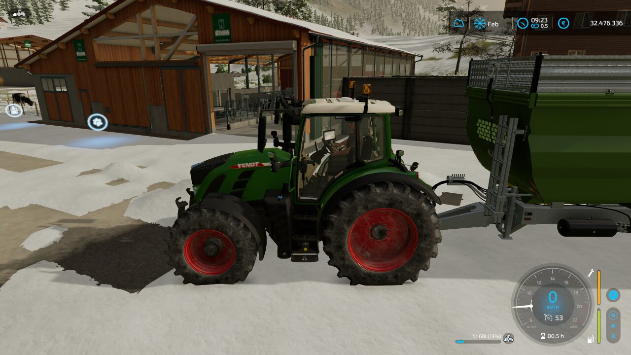 damals schnee fahrn