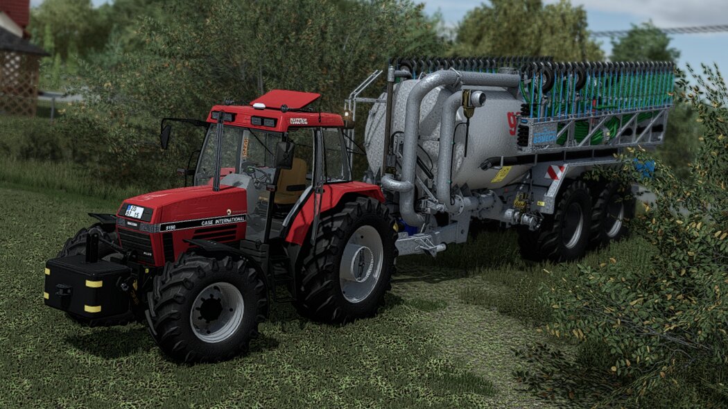 Gülle ballern mit dem Maxxum