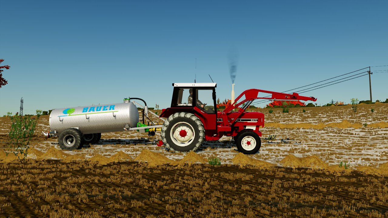 Gülle fahren mit großen Ihc