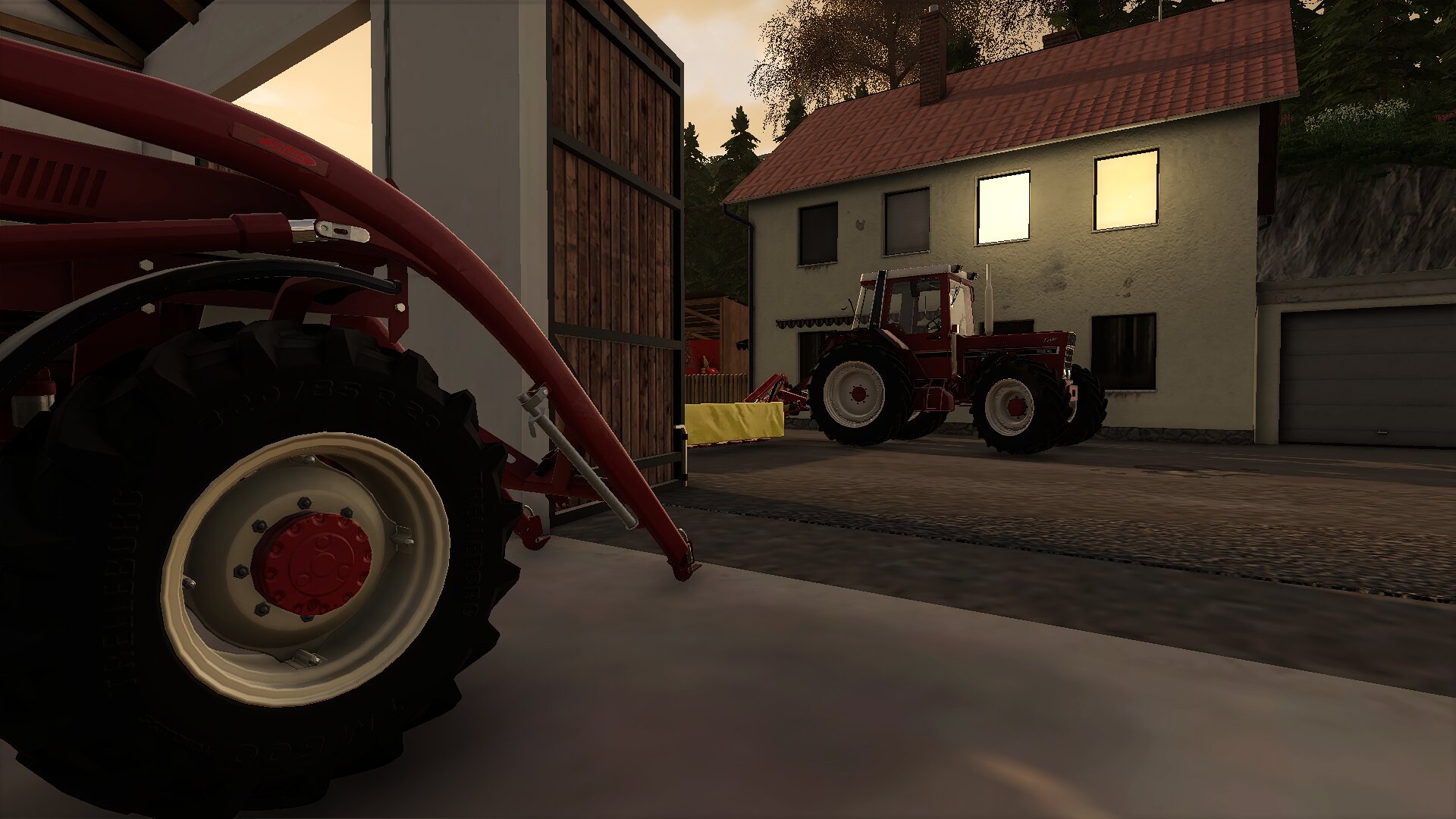 Ihc 644 und 856 XL auf 1 schnitt vorbereiten