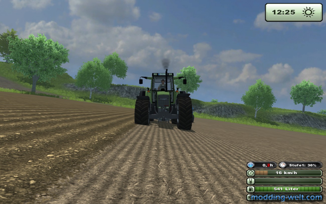 Fendt 824FL Ploughing by Trabby76