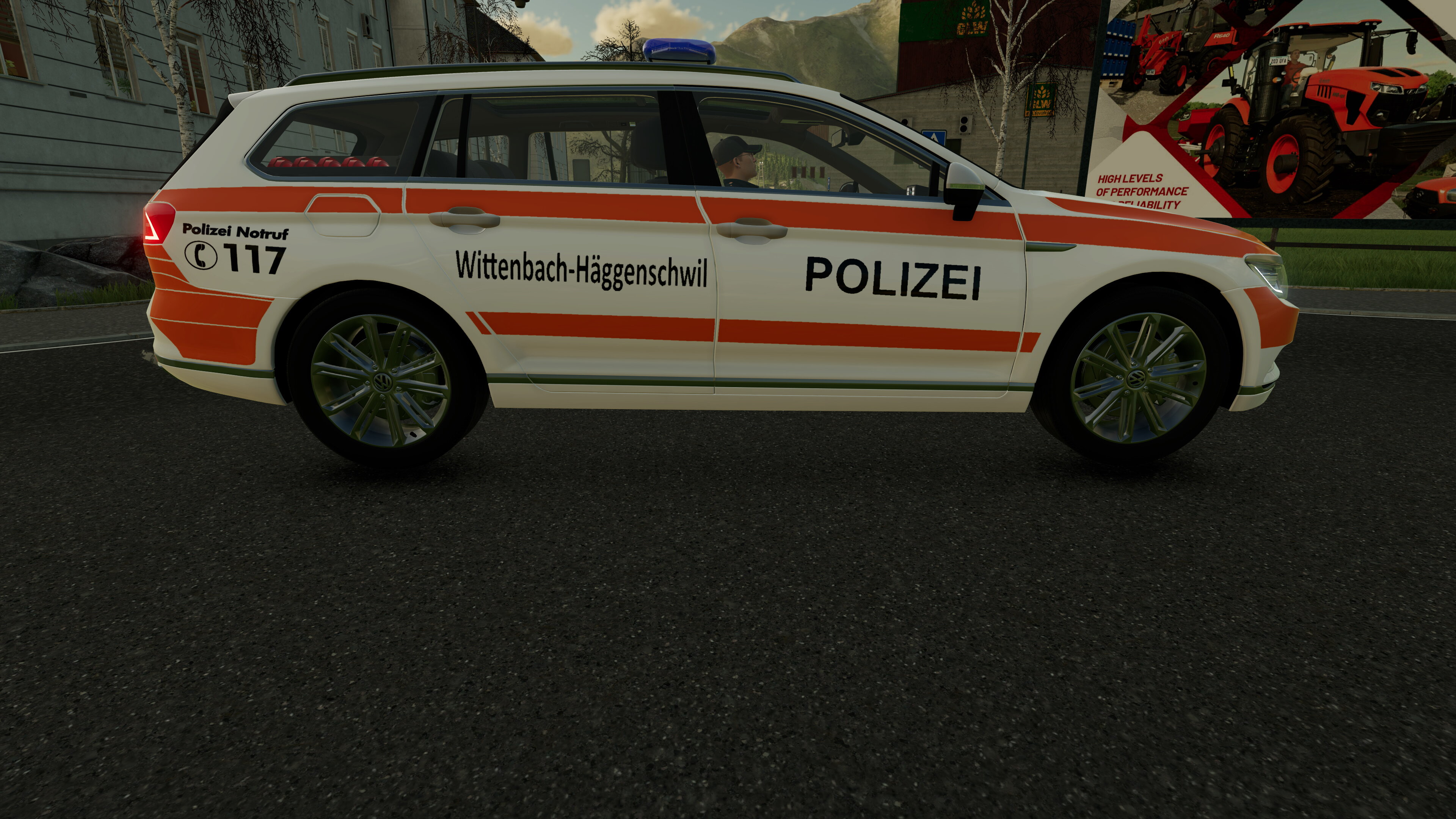 Polizei wittenbach häggenschwil Schweiz