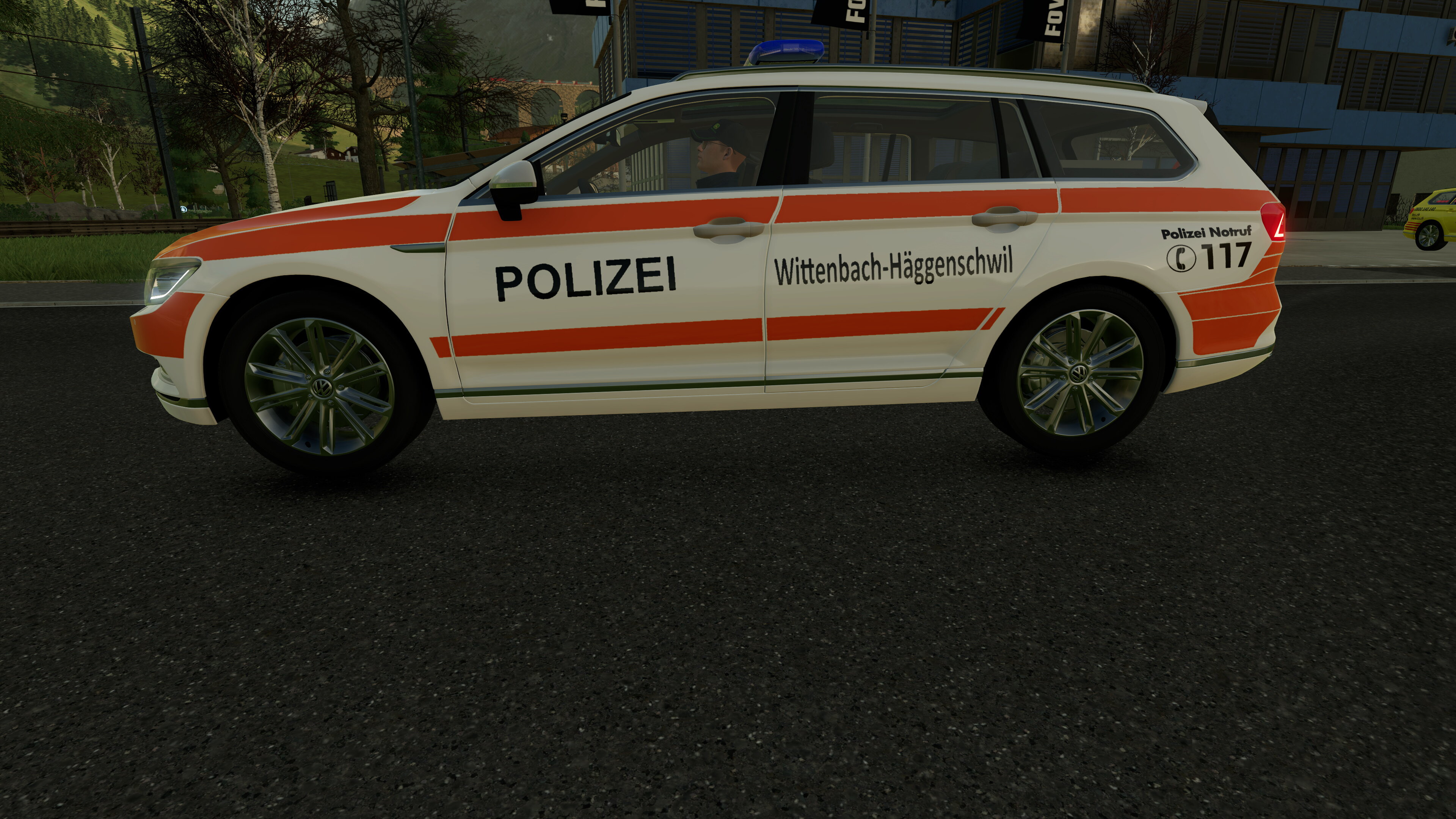 Polizei wittenbach häggenschwil Schweiz