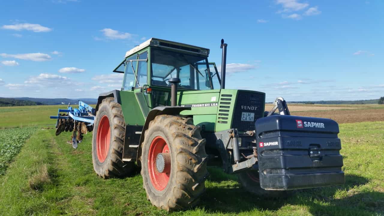 Grubbern mit dem 611 Lsa