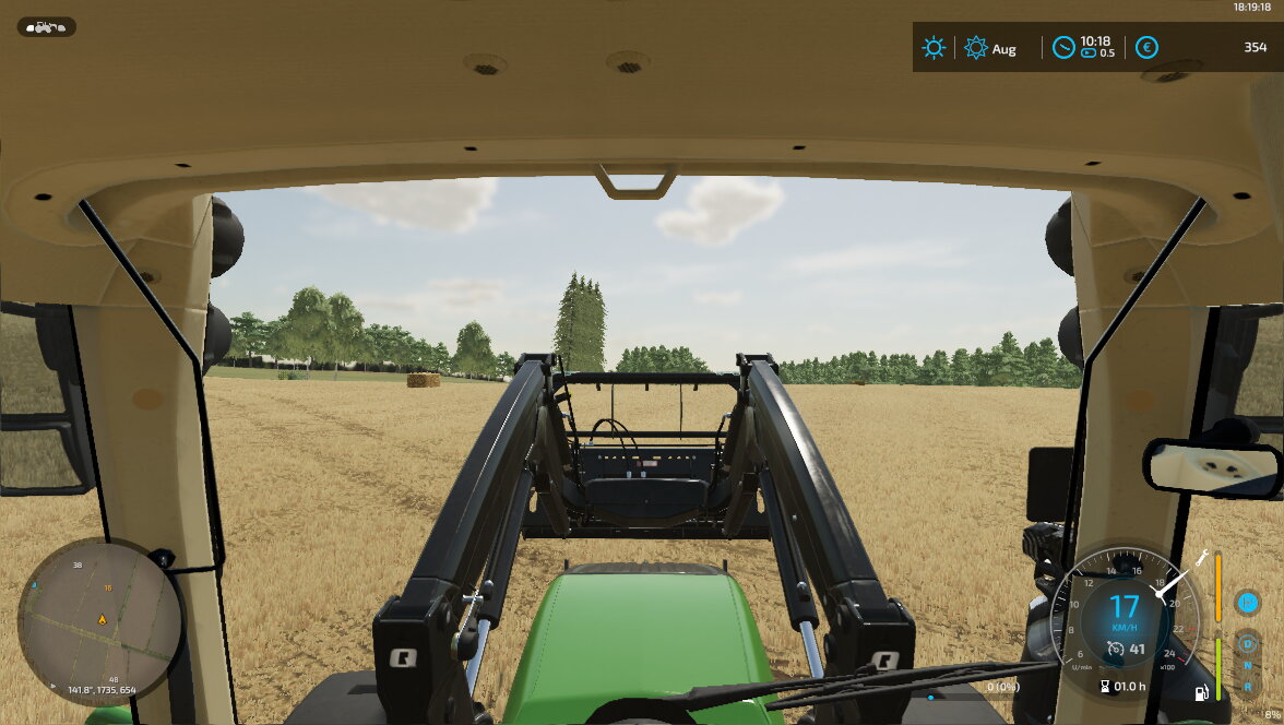 Quaderballen Fahren in Rade