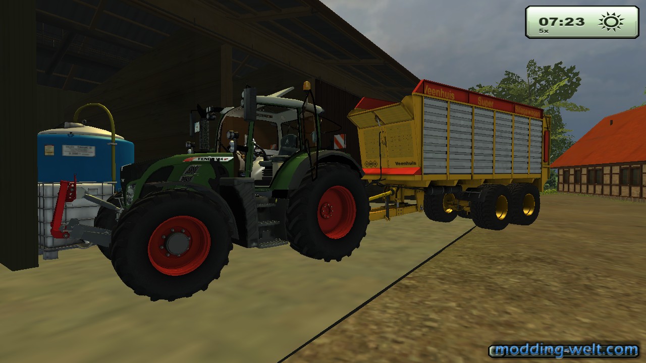 So hab nen neuen Fendt auf meinem Hof