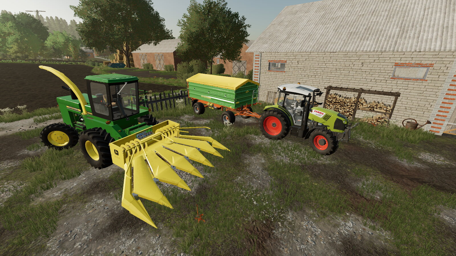 John Deere + Claas