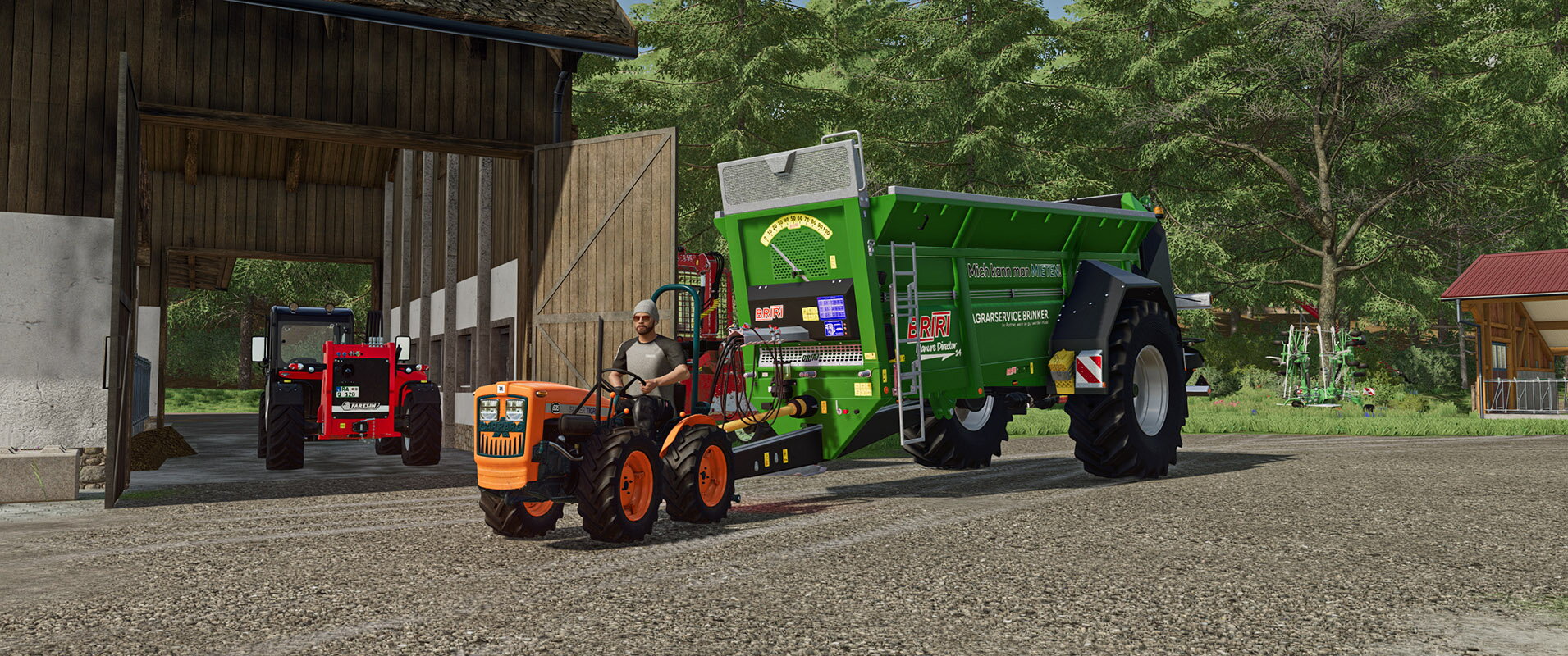 Vielen Dank an die freundliche Bereitstellung des Streures an Agrar Service Brinker (A&W)