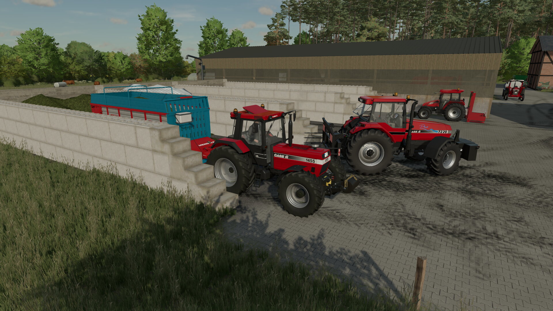 Silieren mit den Case-IH