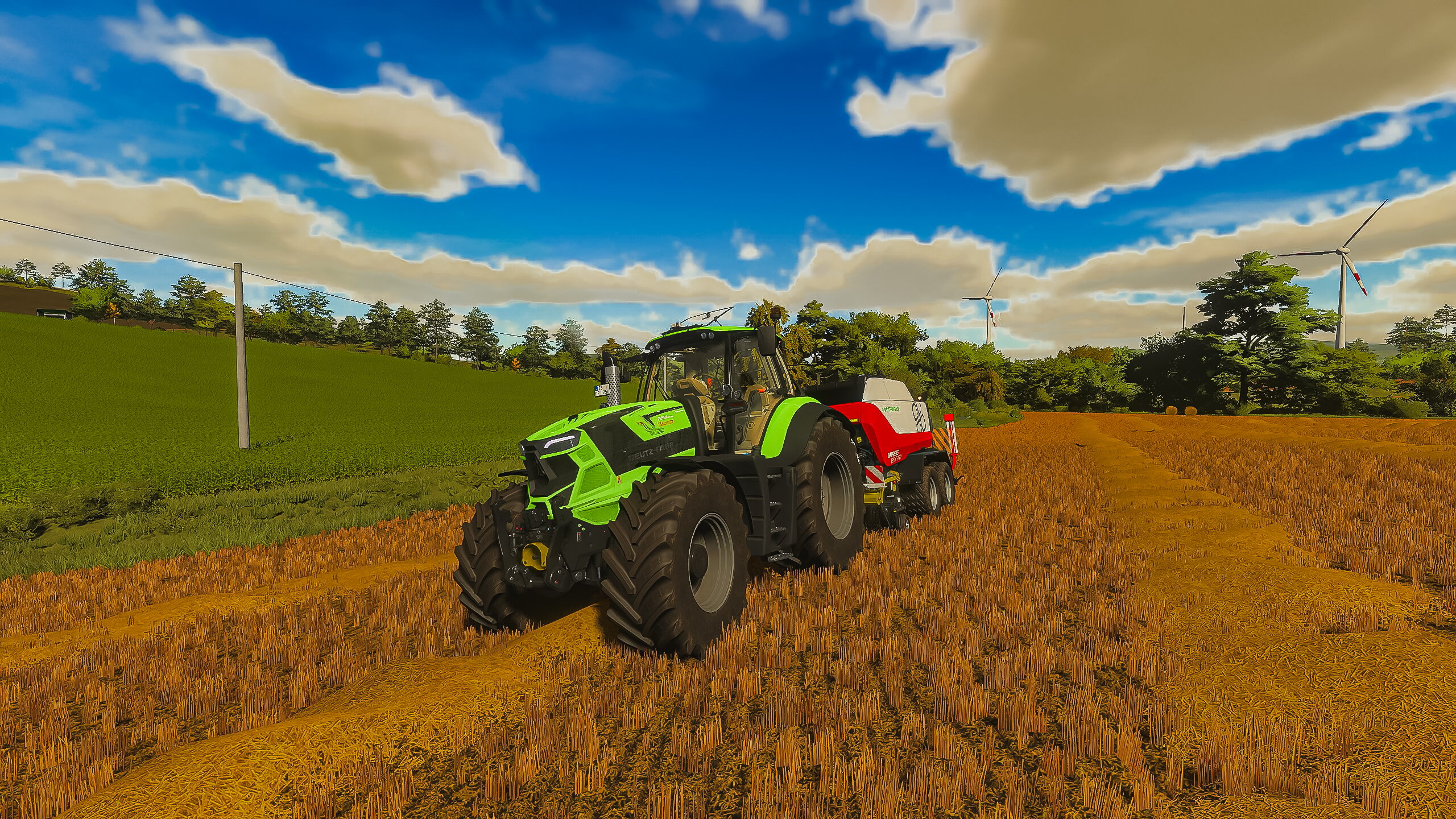 Lohner mitm Deutz am Pressn