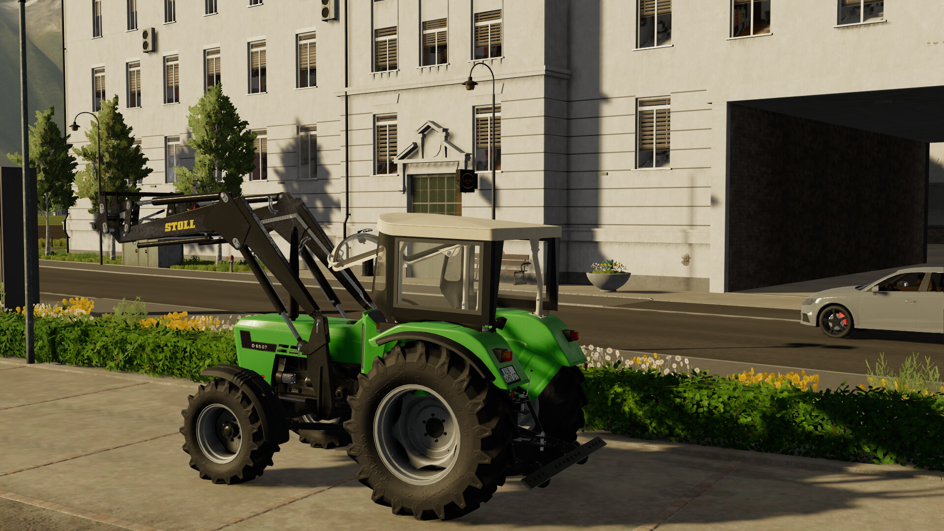 Deutz 6507 & Stoll Industrielader