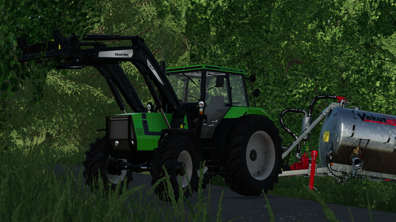 Deutz Beim Gülle fahren