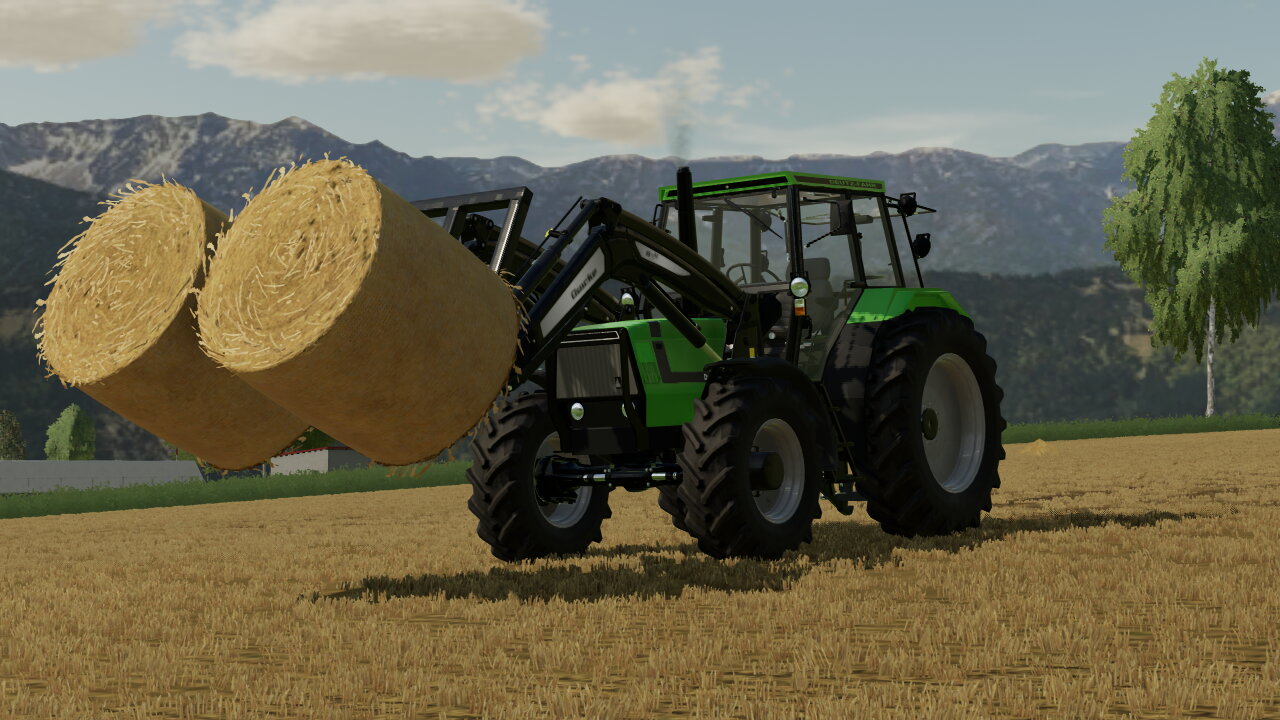 Ballen heimfahren mitn deutz dx