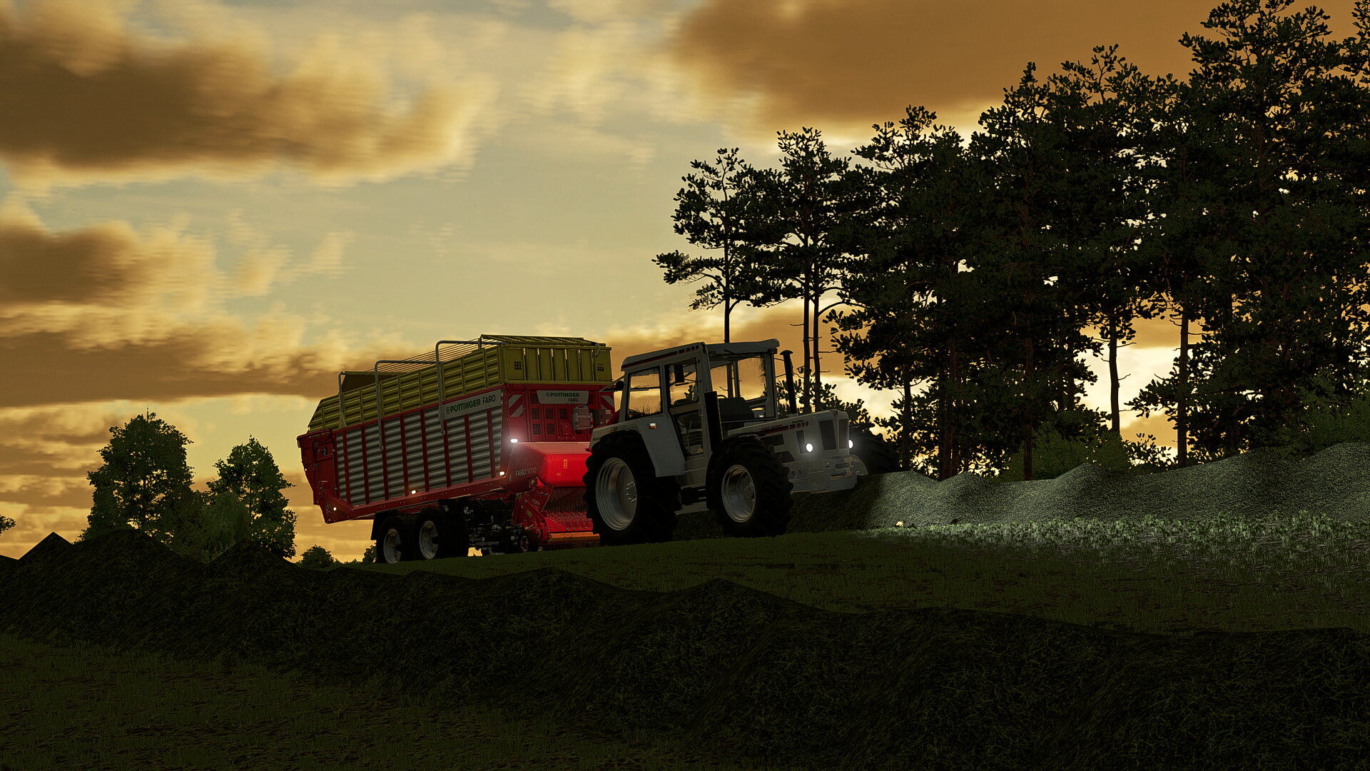 Grassilage Fahren mit dem Schlüter 1700 LS :D - Modding Welt