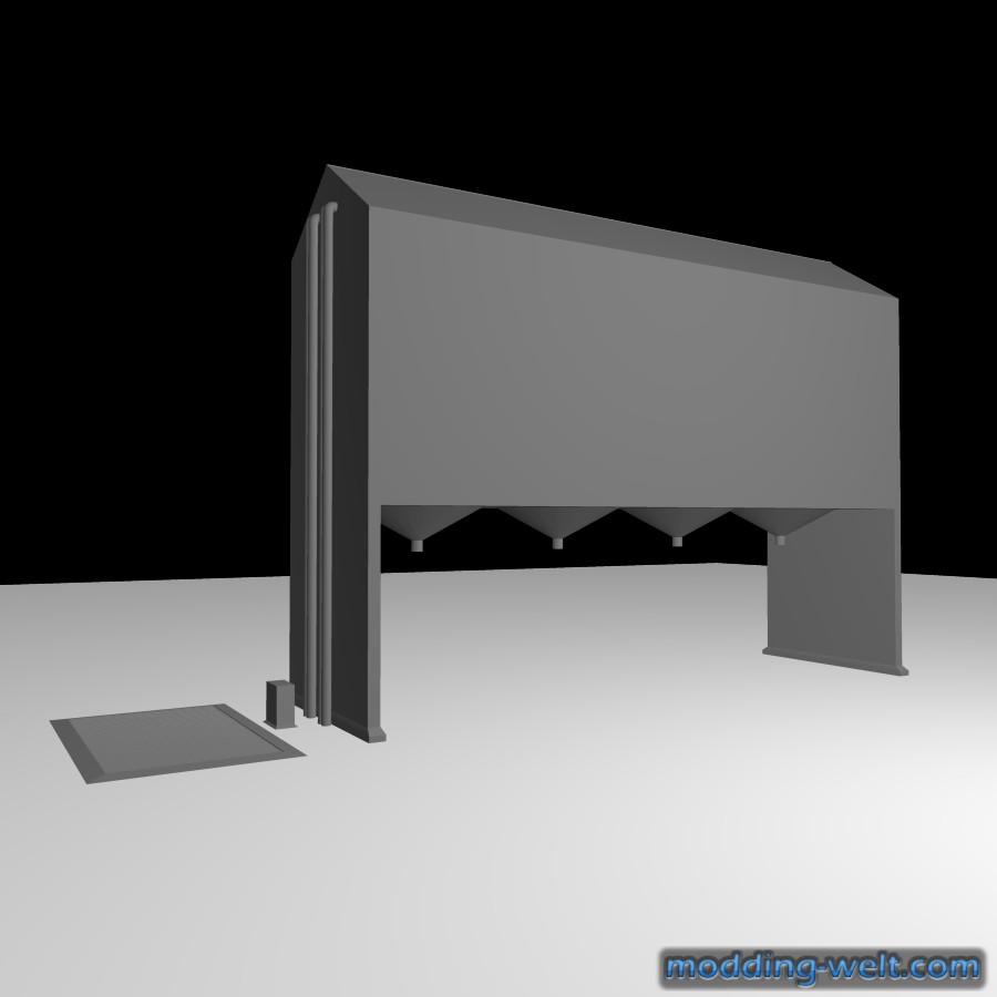 mein WIP Silo ohne Textur
