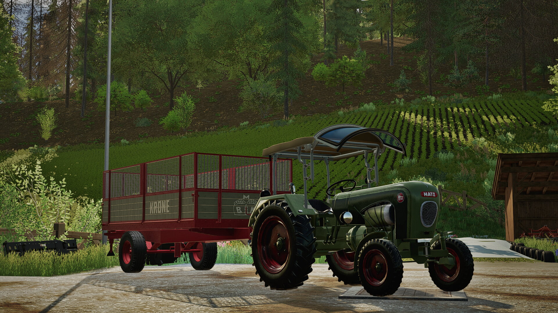 hatz h340 mit krone anhänger