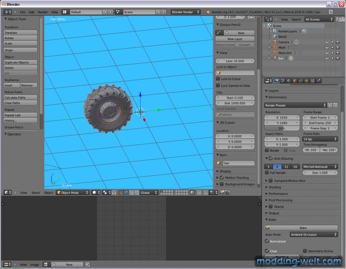 i3d part in blender importieren