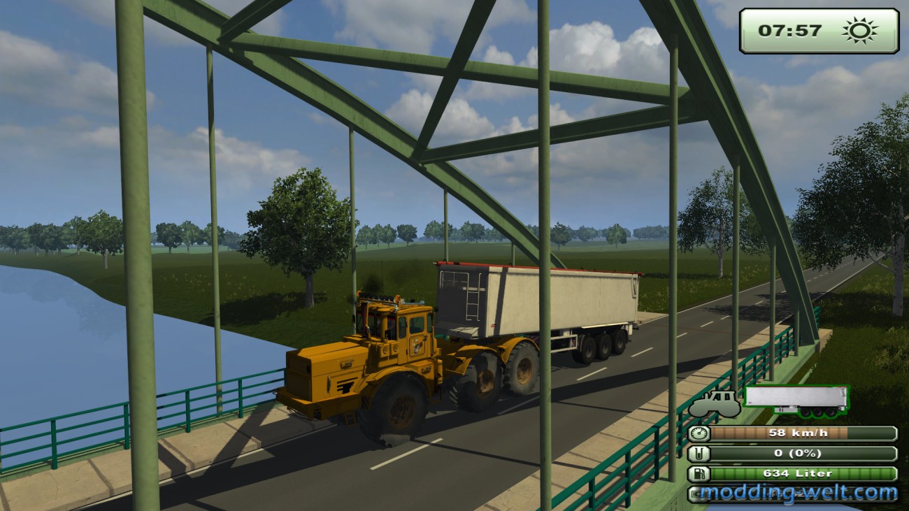 Am Getreide abholen.. :D