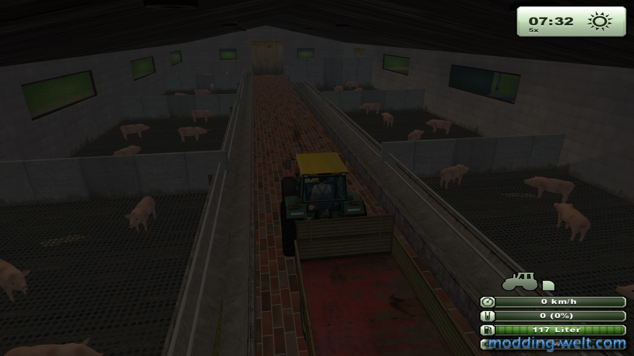 Schweinemastanlage auf der Ifko World