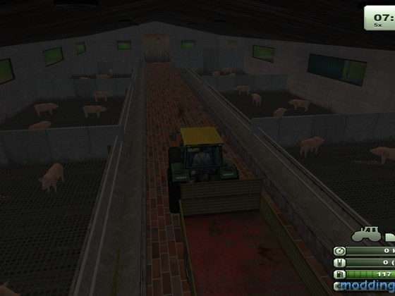 Schweinemastanlage auf der Ifko World
