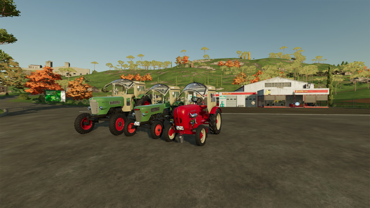 Fendt Farmer 2d, Fendt Favorit 2, porsche junior 108