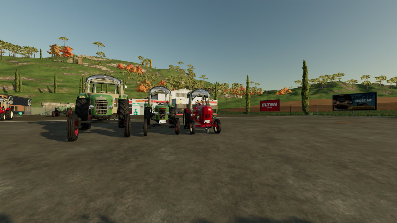 Fendt Farmer 2d, Fendt Favorit 2, Porsche junior 108