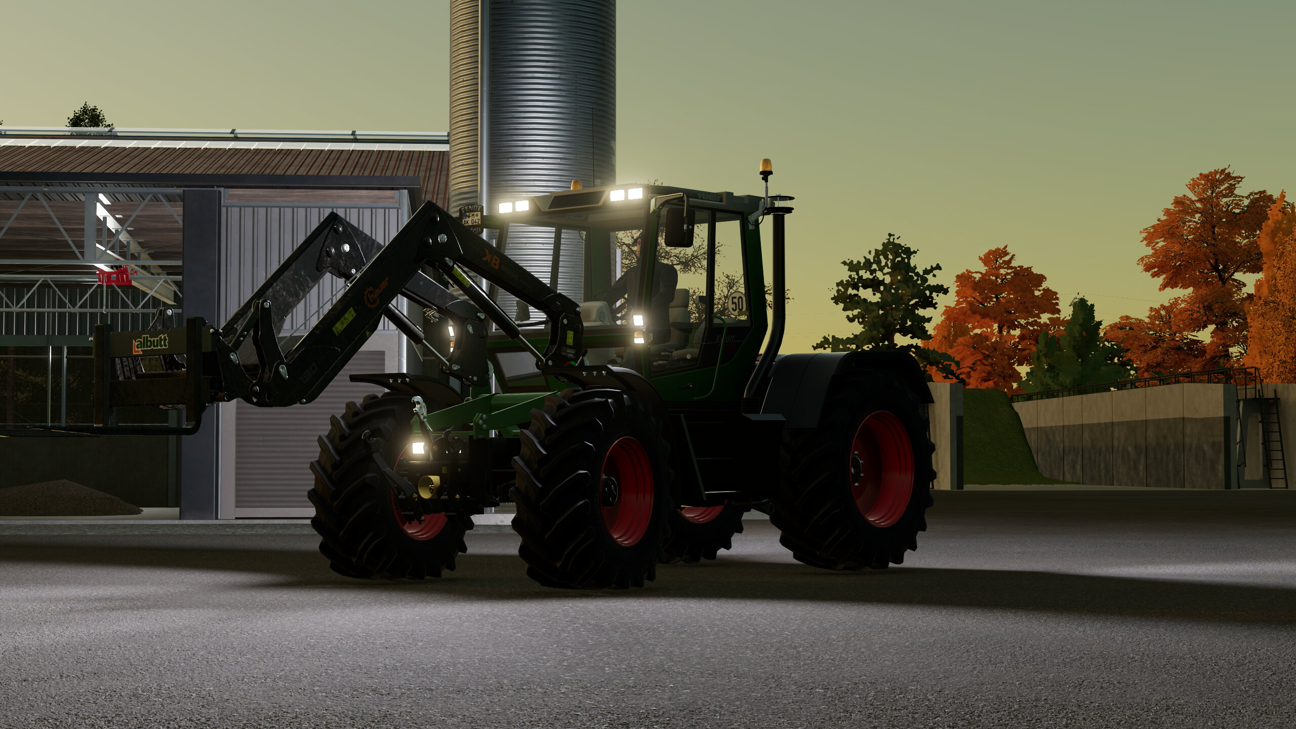 Neuen Traktor gekauft