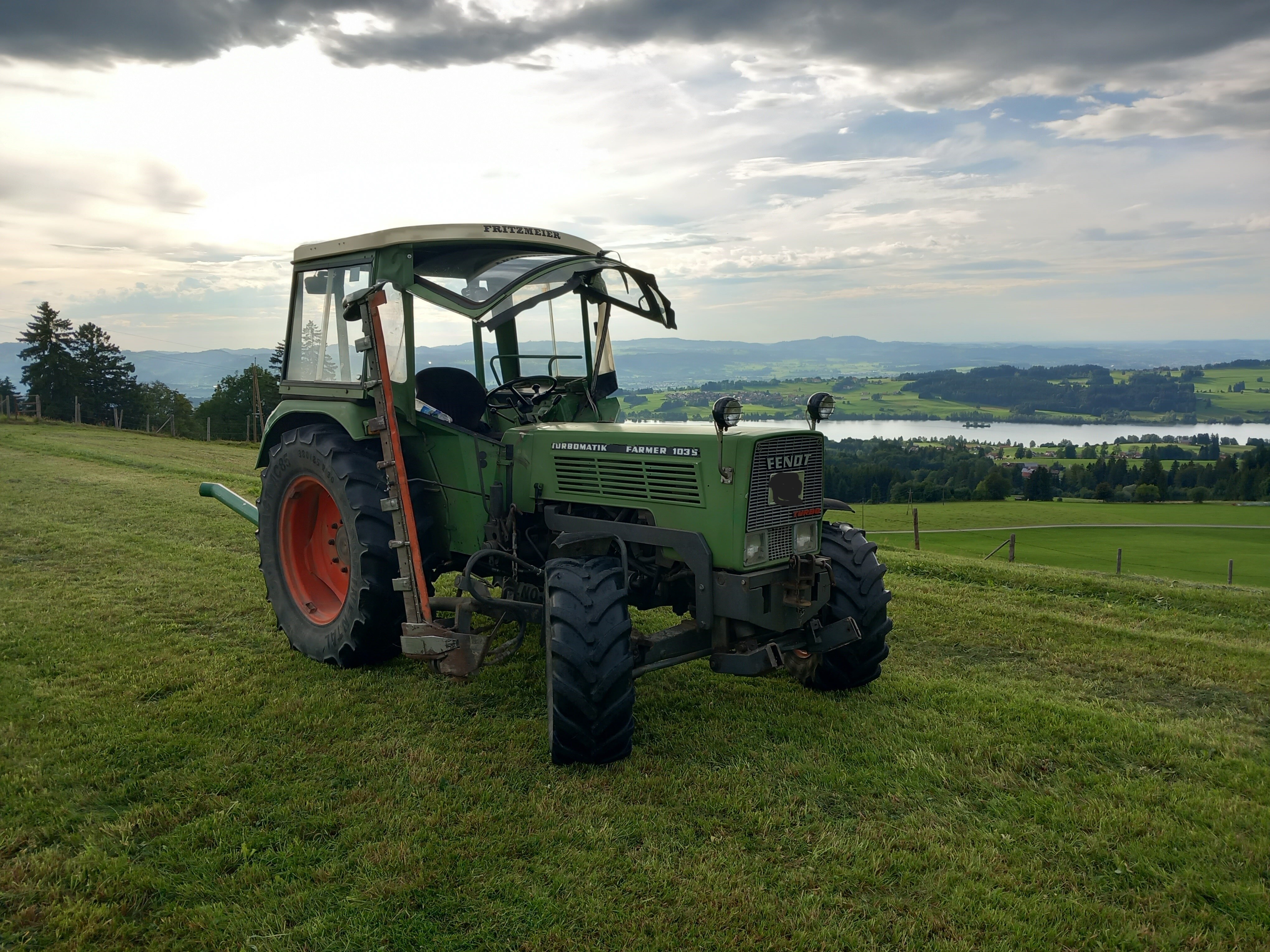 Mit m 103er Ballen sammeln