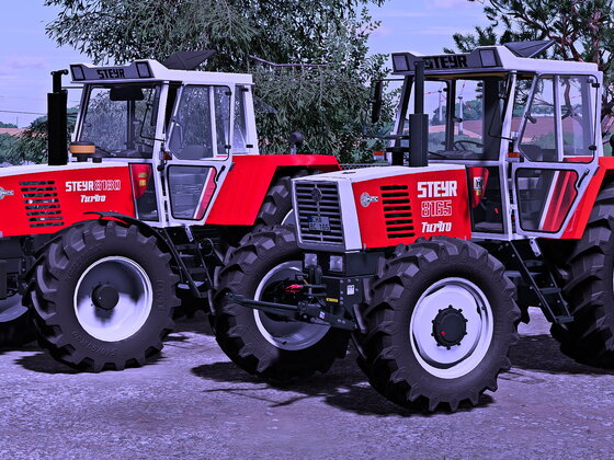 Steyr 8180 Turbo + Steyr 8165 Turbo