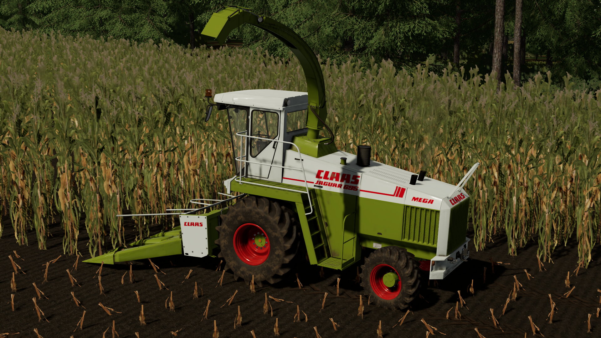 Claas Jaguar 695 Mega