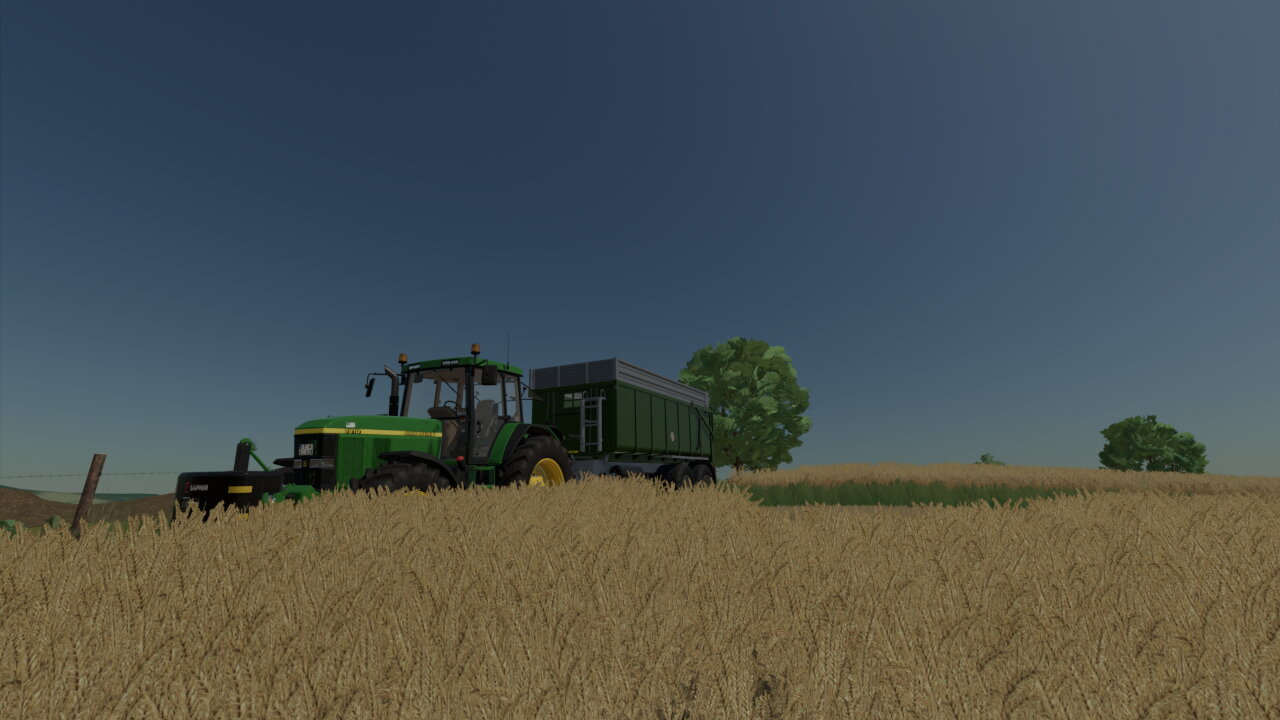 Bisschen Weizen dreschen