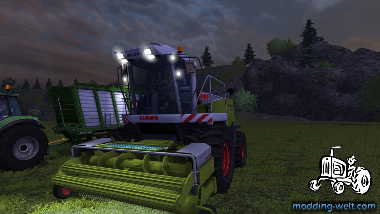 Mein Claas Jaguar 890 inkl. Tools